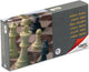 Cayro schaken en dammen magnetisch middelgroot - 2-in-1 opvouwbaar reisformaat - speelbord 24x24 cm - 48 magnetische stukken - 2 spelers - vanaf 7 jaar - collection