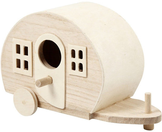 Creativ company houten caravan versieren