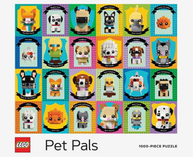 Euromic lego - lego pet pals 1000-piece puzzle