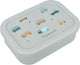 Kidzroom sweet cuddles lunchbox - groen - auto's