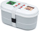 Minecraft bento box brooddoos met vork + lepel - wit