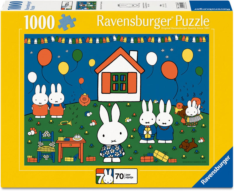 Afbeelding laden in galerijviewer, Ravensburger legpuzzel nijntje 70 jaar, 1000st.
