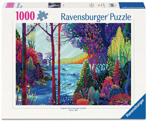 Ravensburger legpuzzel indigo forest - 1000st.