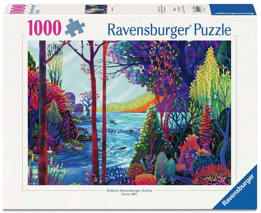 Ravensburger legpuzzel indigo forest - 1000st.