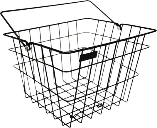 Steco vintage mand (helma) zwart