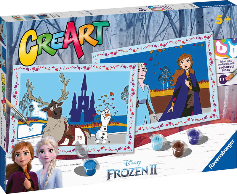 Afbeelding laden in galerijviewer, Ravensburger creart schilderen op nummer - frozen 2
