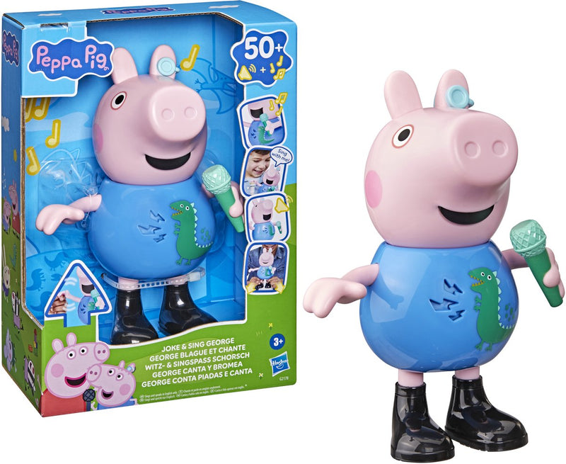 Afbeelding laden in galerijviewer, Peppa pig joke sing george - speelfiguur - franstalig
