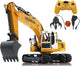 Jamara rc voertuig landbouwvoertuigen - 405112 rc graafmachine liebherr r936 met bak en grijper rc model kant en klaar - 1:20