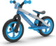 Chillafish loopfiets 2 jaar met voetsteun en voetrem - blauw - lichtgewicht loopfiets jongens en meisjes tot 5 jaar met verstelbaar zadel en 12 rubberskin banden voor extra grip binnen en buiten - model bmxie 2