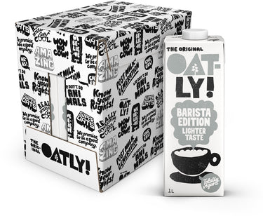 Oatly! oatly haver barista lighter tasteedition - 6 stuks - (6l) - houdbare plantaardige melk - barista lighter taste - voordeelverpakking