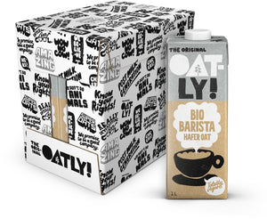 Oatly! oatly haver bio barista edition - 6 stuks - (6l) - houdbare plantaardige melk - bio barista - voordeelverpakking