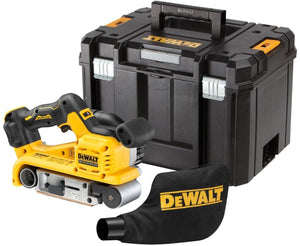 Dewalt dcw220nt | xr accu bandschuurmachine 18v in tstak | zonder accu's en lader - dcw220nt-xj