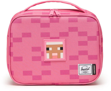 Herschel thermische zak minecraft pop quiz lunch box little pink sheep roze
