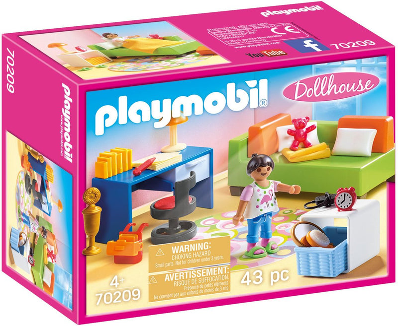 Afbeelding laden in galerijviewer, Playmobil dollhouse kinderkamer met bedbank - 70209
