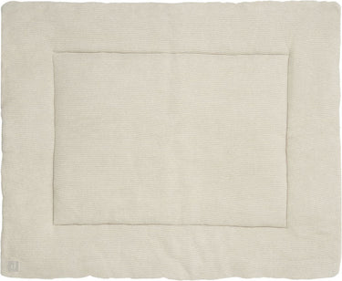 Jollein - boxkleed (nougat) - basic knit - katoen - speelkleed baby - 80x100cm