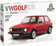 Italeri modelbouwpakket auto - 3622 volkswagen golf gti first series 1976 78 car plastic - 1:24 - modelbouw