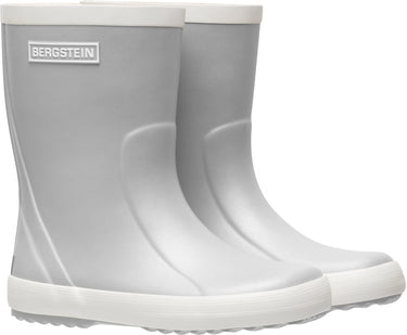Bergstein classic glam regenlaarzen kinderen - jongens - meisjes - silver