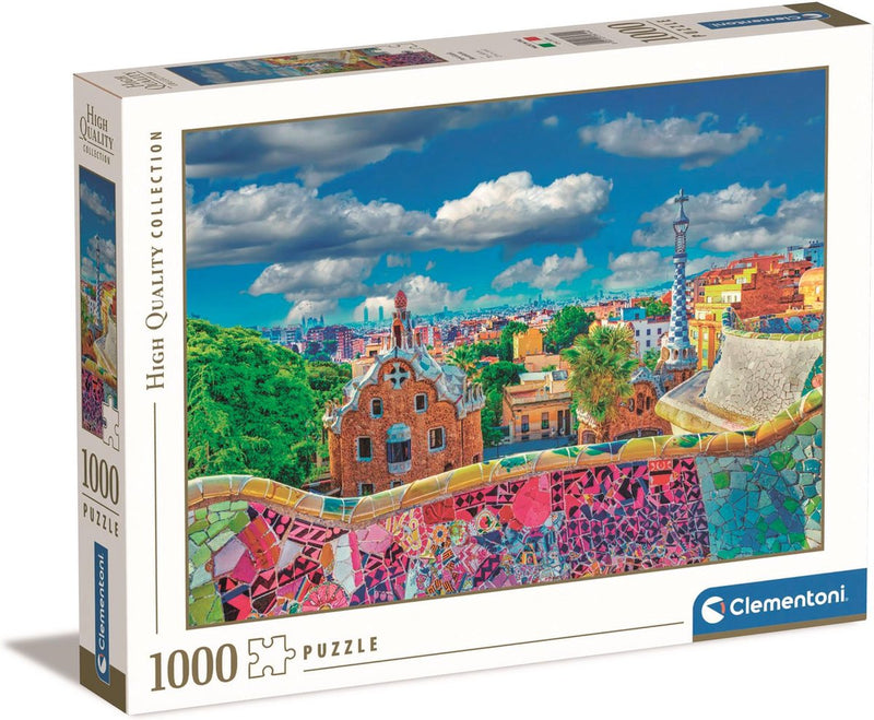 Afbeelding laden in galerijviewer, Clementoni - puzzel - 1000 stukjes - park gã¼ell, barcelona - puzzel voor volwassenen
