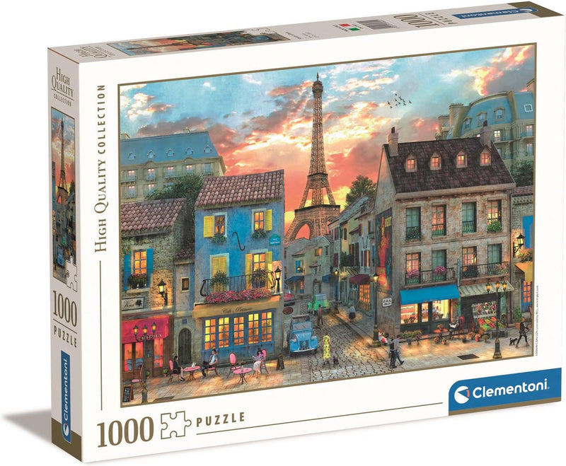 Afbeelding laden in galerijviewer, Clementoni legpuzzel streets of paris, 1000st.
