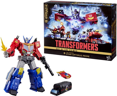 Hasbro transformers age of the primes the thirteen star optimus prime