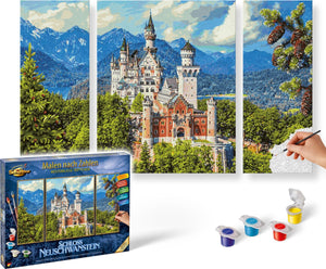 Schipper - schilderen op nummer - slot neuschwanstein - hobbypakket