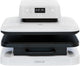 Loklik auto heat press - wit - machine voor het personaliseren van tshirts, sweater, dekens, handdoeken, draagtassen, zakken en ander textiel - hittepers voor sublimatie met vinyl - automatiseren