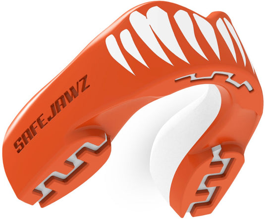 Safejawz gebitsbeschermer extro-series viper rood wit junior one size
