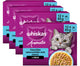 Whiskas kattenvoer - adult 1+ - aromatics zalige zeevruchten in saus - 48x85g