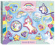 Totum unicorn gips gieten schilderen model paint 10 gipsfiguren maken incl. 5 kleuren verf en penseel - knutselset cadeau tip speelgoed meisjes en jongens vanaf 5 jaar