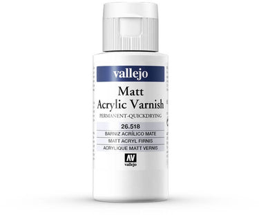 Vallejo hobbyverf acrylverf - 26518 matt acrylic varnish (60 ml) verf flesje - 60 ml