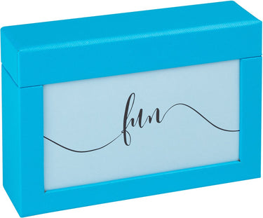 Walther fb-116-u fun - fotodoos met deksel - 100 foto's 10x15 cm - oceaanblauw