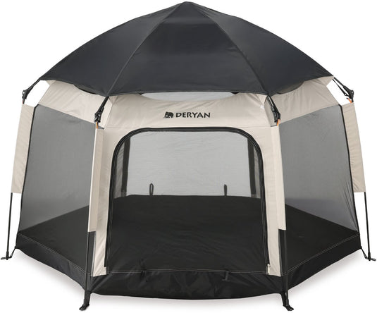 Deryan up to go kinderbox - draagbaar - pop up - strandtent - sand