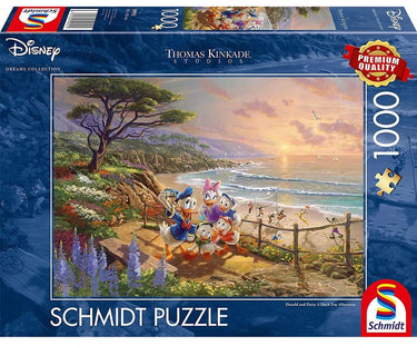 Mickey mouse mickey minnie mouse thomas kinkade studios - disney dreams collection - a duck day afternoon puzzel meerkleurig