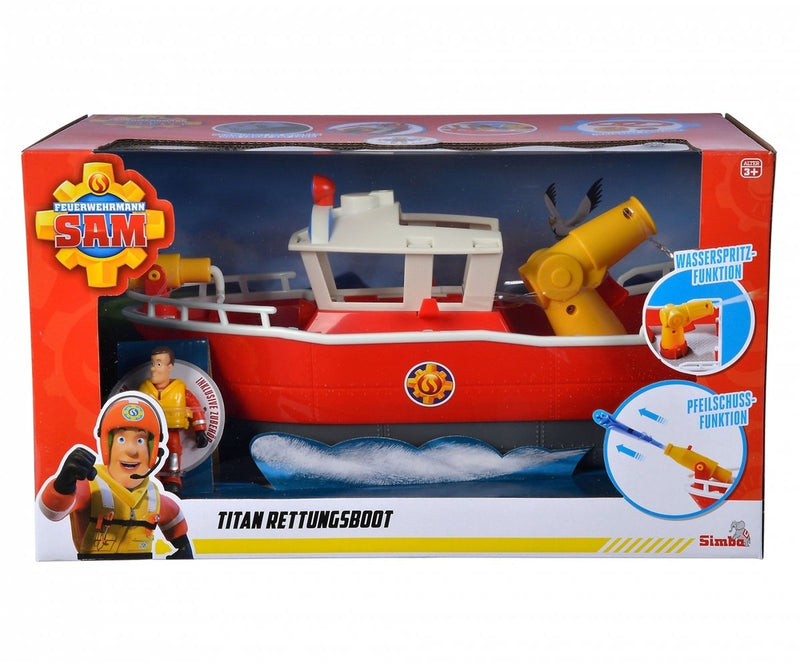 Afbeelding laden in galerijviewer, Simba brandweerman sam brandweerboot
