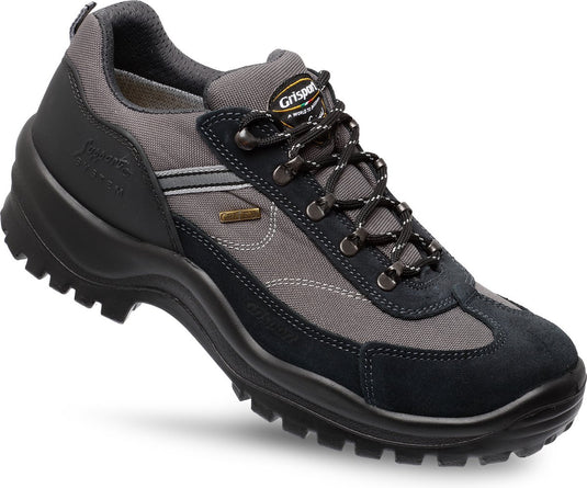 Grisport torino low wandelschoenen unisex - grey black - maat 41
