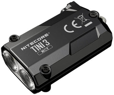 Nitecore tini3 sleutelhangerlamp oplaadbaar zwart