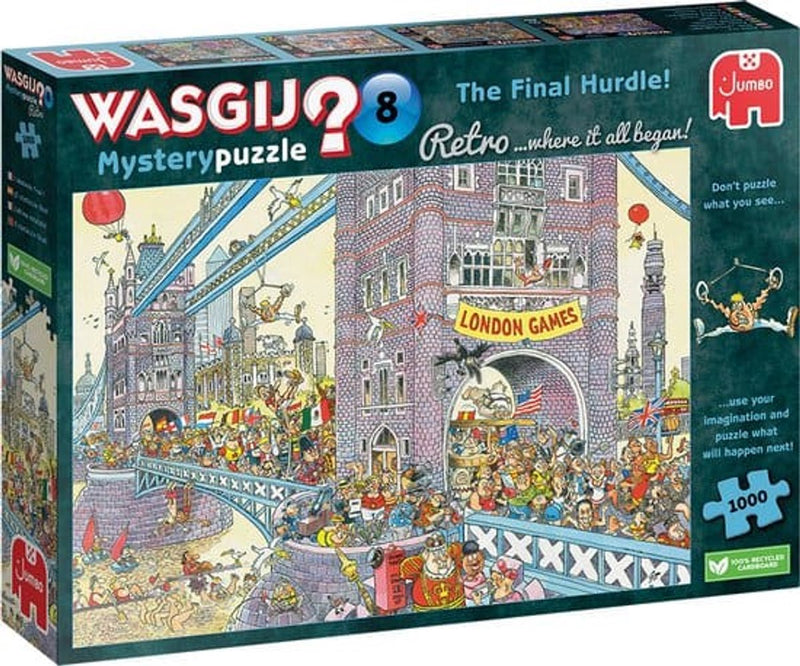 Afbeelding laden in galerijviewer, Wasgij retro mystery 8 legpuzzel - de laatste horde!, 1000st.
