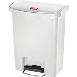 Pedaalemmer rubbermaid 76223996 polyethyleen wit