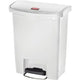 Pedaalemmer rubbermaid 76223996 polyethyleen wit