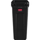Rubbermaid prullenbak 76227840 polyethyleen zwart
