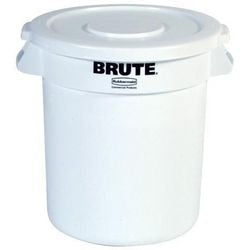 Rubbermaid prullenbak 76012491 polyethyleen wit