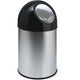 Push prullenbak v-part 31023462 rvs zilver