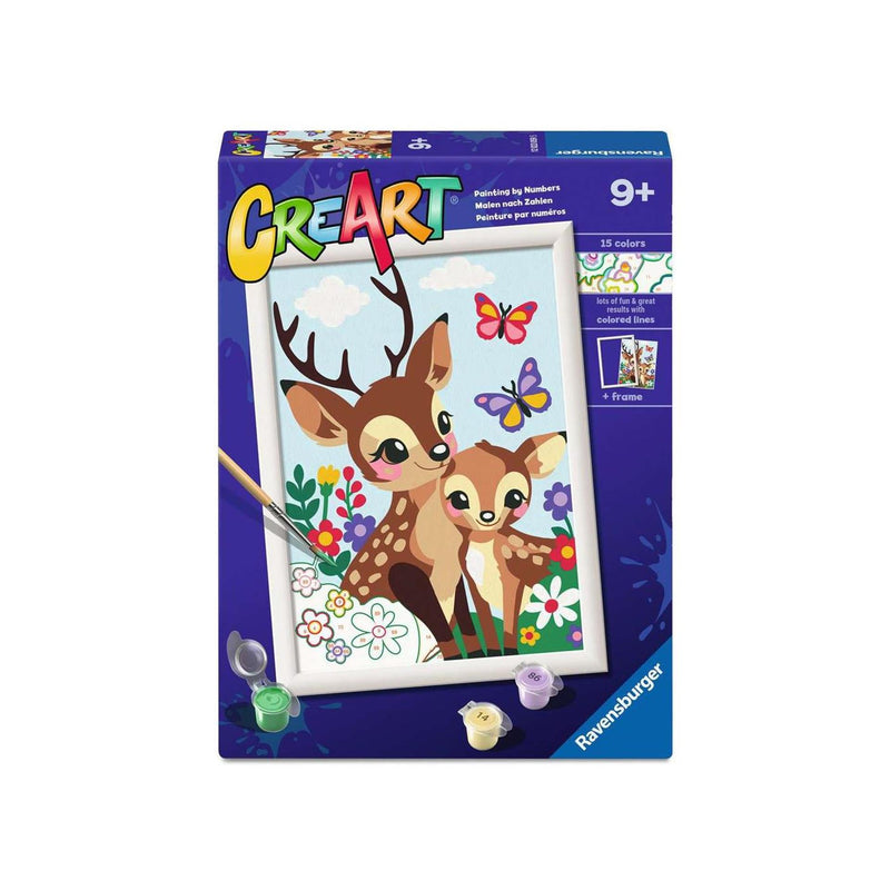 Afbeelding laden in galerijviewer, Ravensburger creart serie d vrolijke herten
