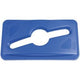 Rubbermaid deksel 76211542 polypropyleen blauw