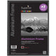 Seco fotolijst - a2 - 42 x 59.4cm - zwart geborsteld aluminium - 11mm frame