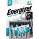 Energizer max plus aa alkaline batterijen 4st.