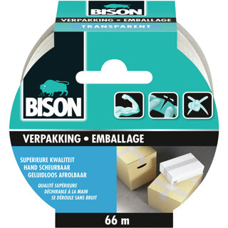 Bison verpakkingstape 5x660 cm transparant