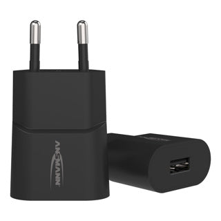 Afbeelding laden in galerijviewer, Ansmann telefoonoplader-blokje usb-a zwart | 4 stuks

