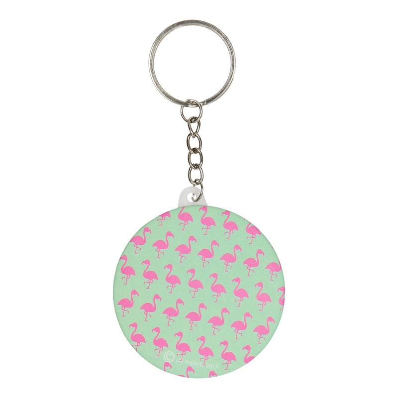 Afbeelding laden in galerijviewer, Lg-imports sleutelhanger flamingo met spiegeltje

