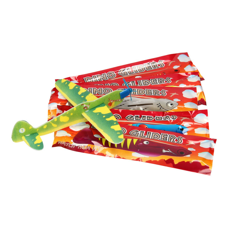 Afbeelding laden in galerijviewer, Duckiez foam vliegtuigje dino
